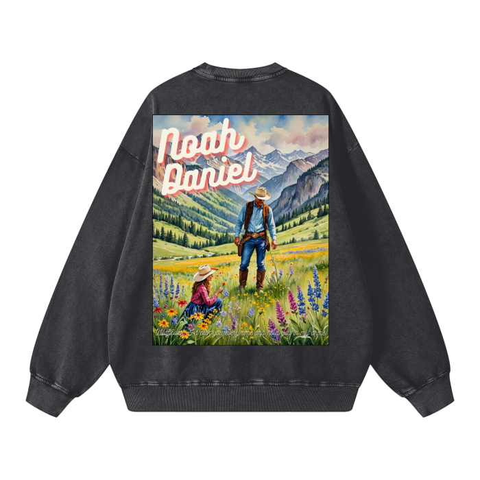 Wild Flower Oversize Sweater