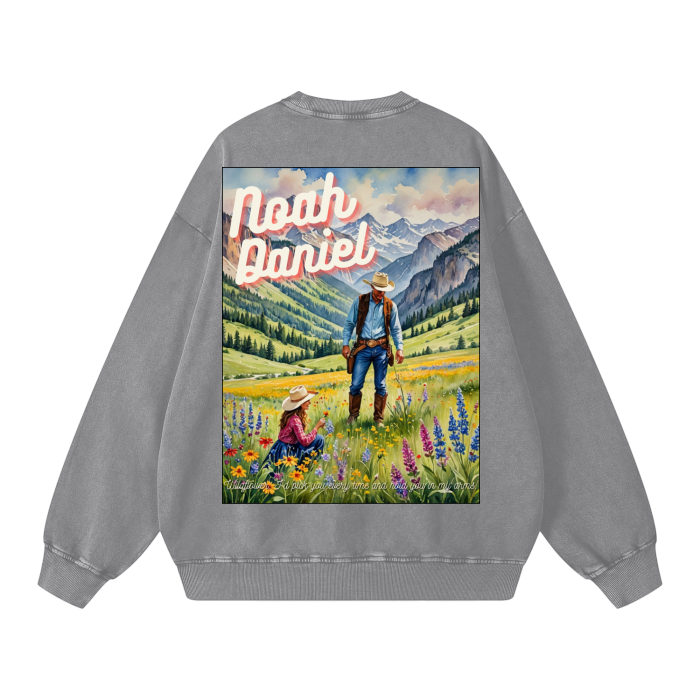 Wild Flower Oversize Sweater