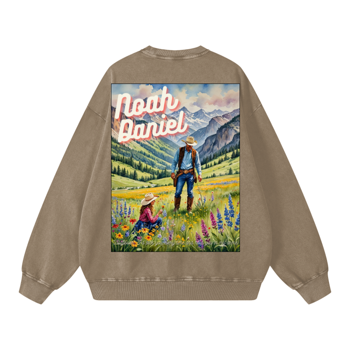 Wild Flower Oversize Sweater
