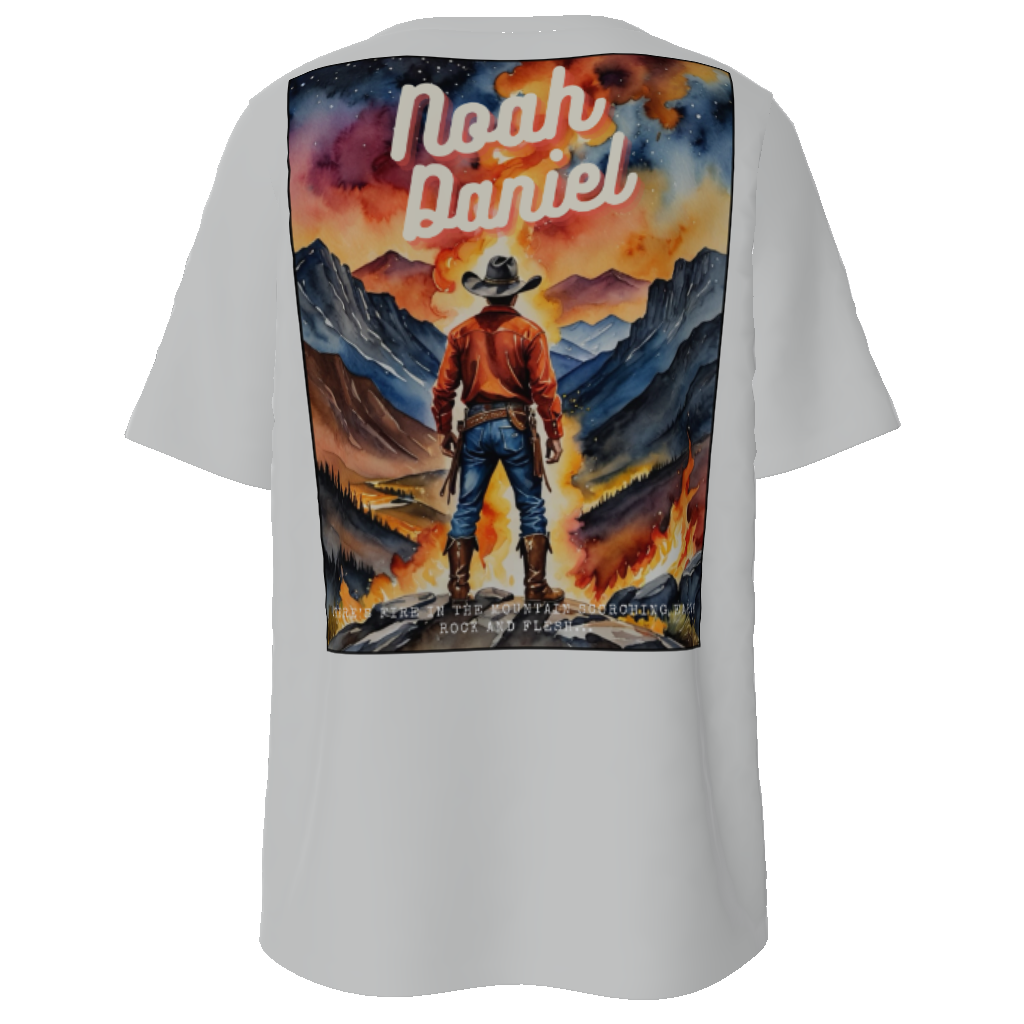 Fire In The Mountain V-Neck