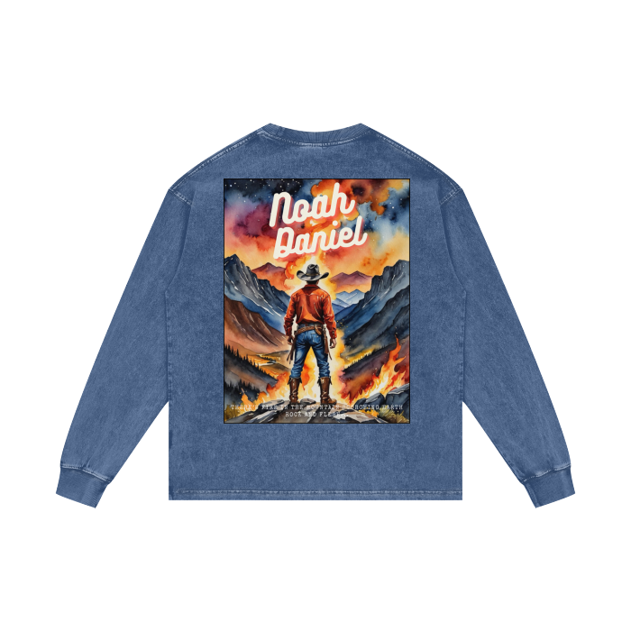 Fire In The Mountain Longsleeve