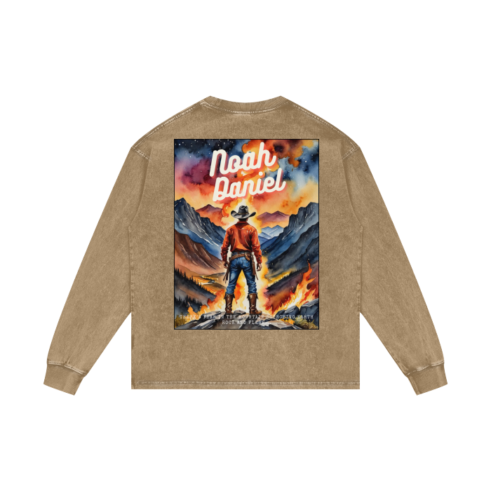 Fire In The Mountain Longsleeve